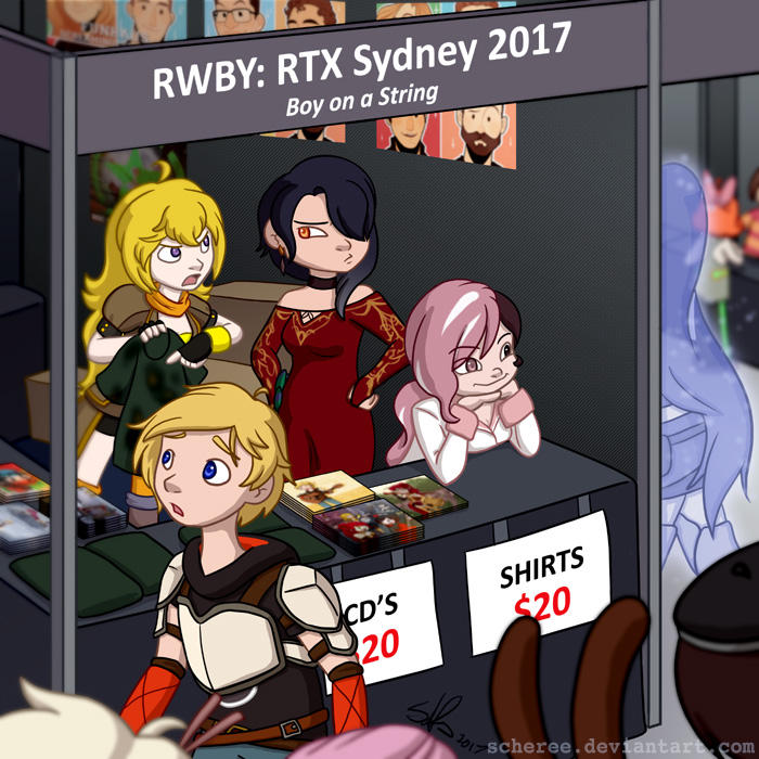 RWBY.RTX Sydney 2017 by scheree