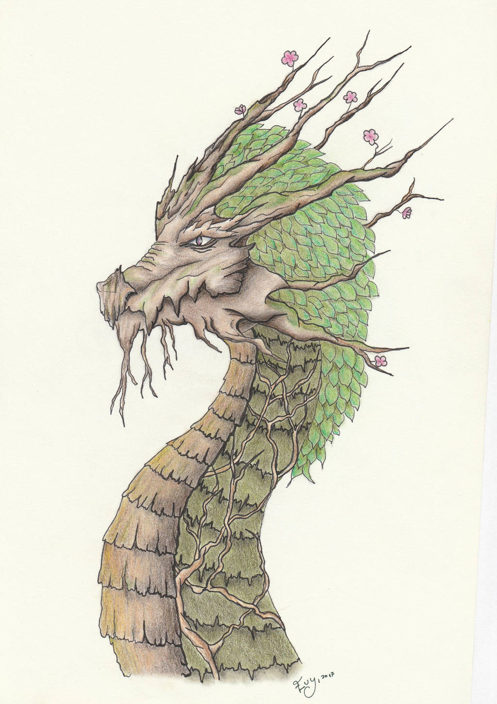 Nature Dragon by getupp