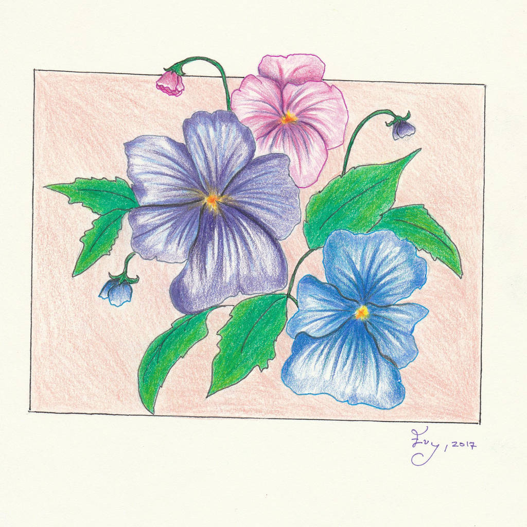 Flower sketch by getupp