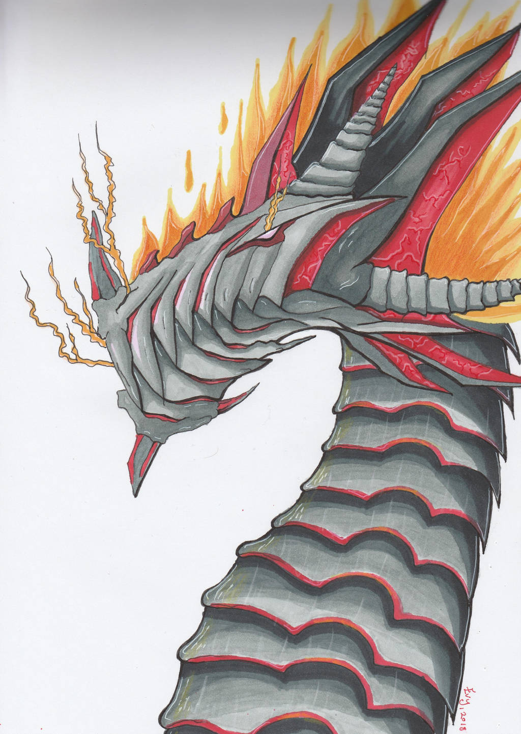 Fire dragon by getupp
