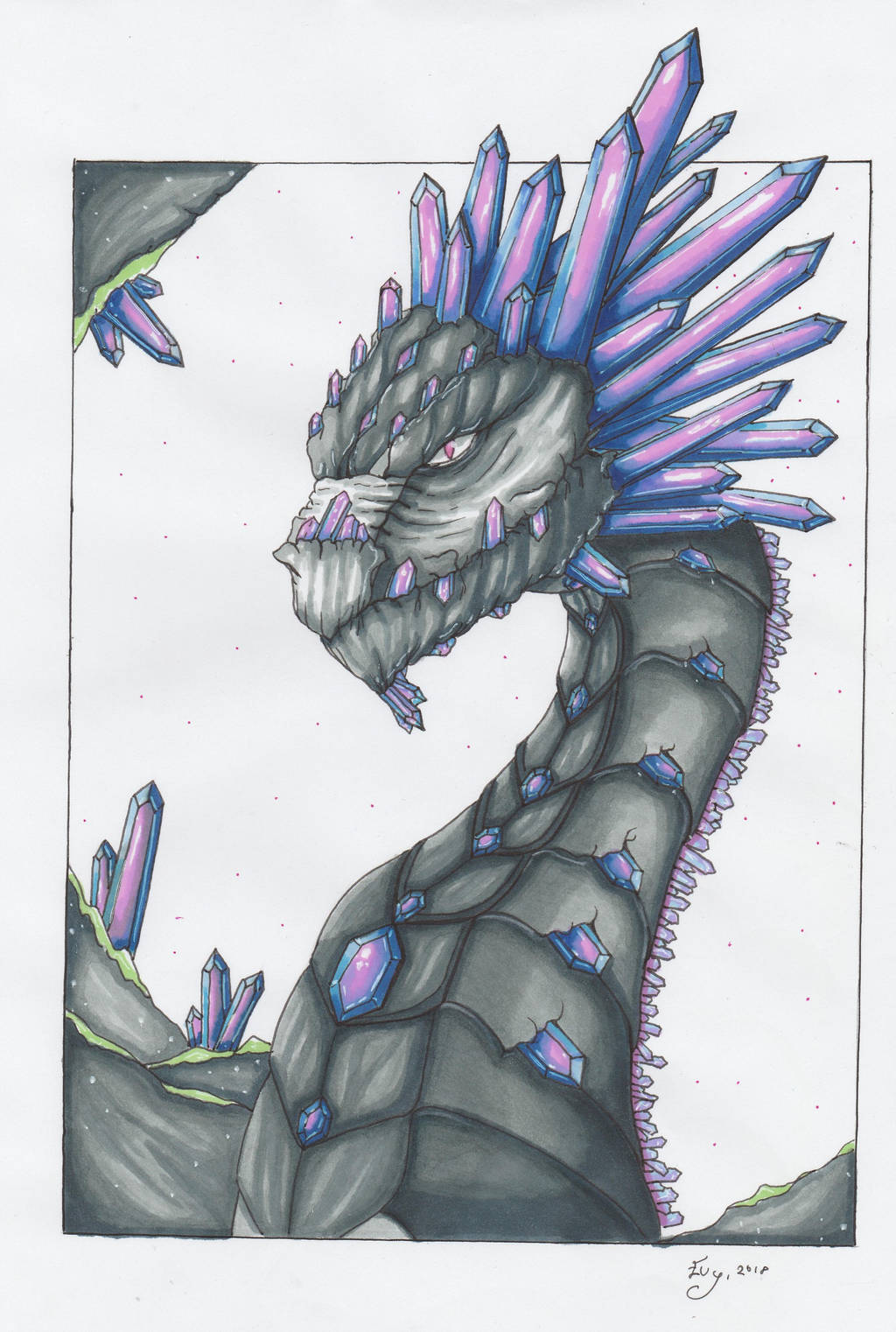 Gem dragon by getupp