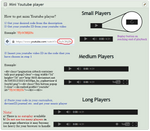 Mini Youtube Player embeddable code by CypherVisor