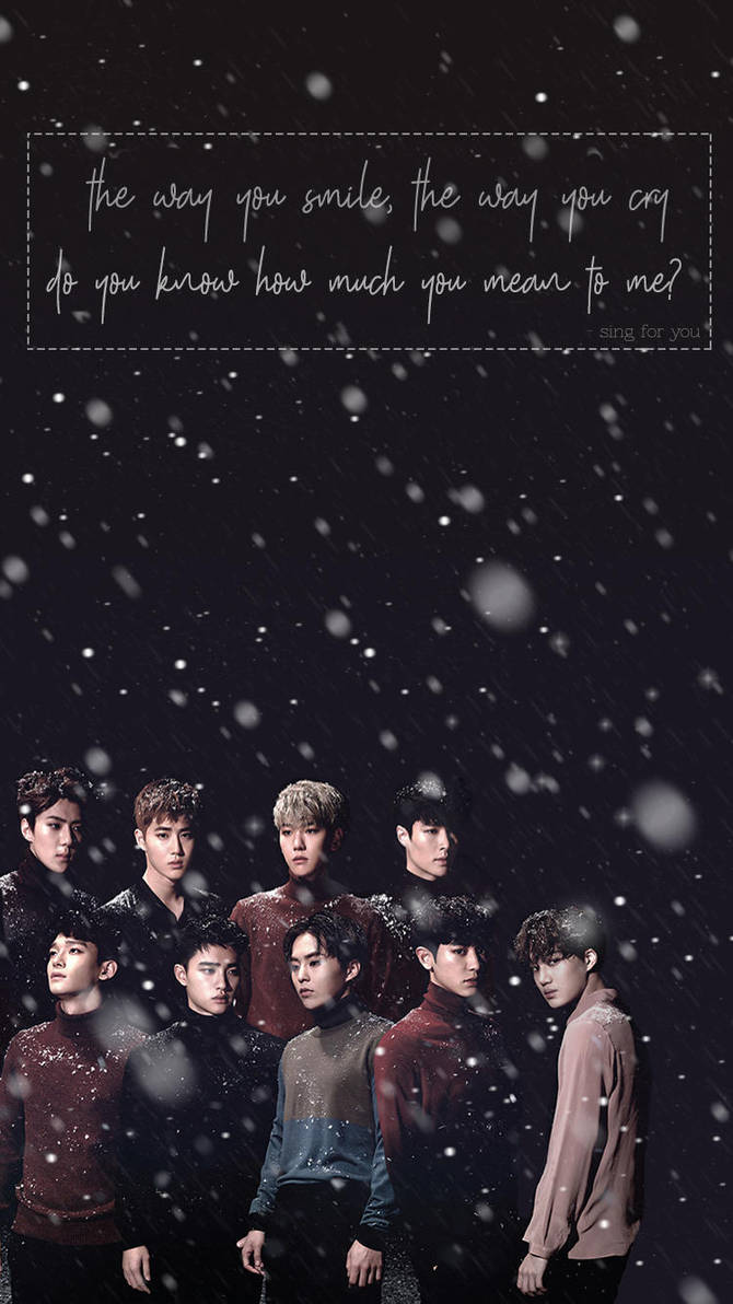 Exo Sing For You Wallpaper By Exoismn On Deviantart