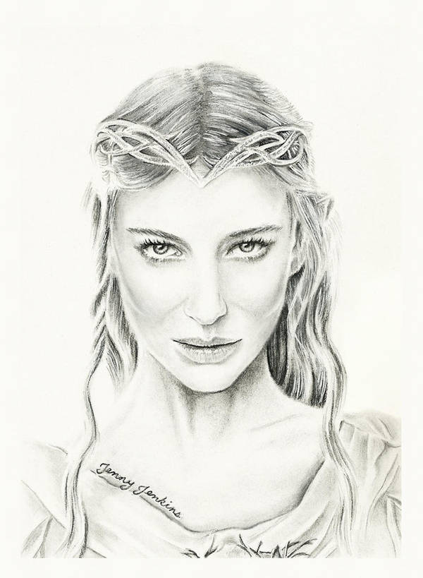 Galadriel by thewholehorizon
