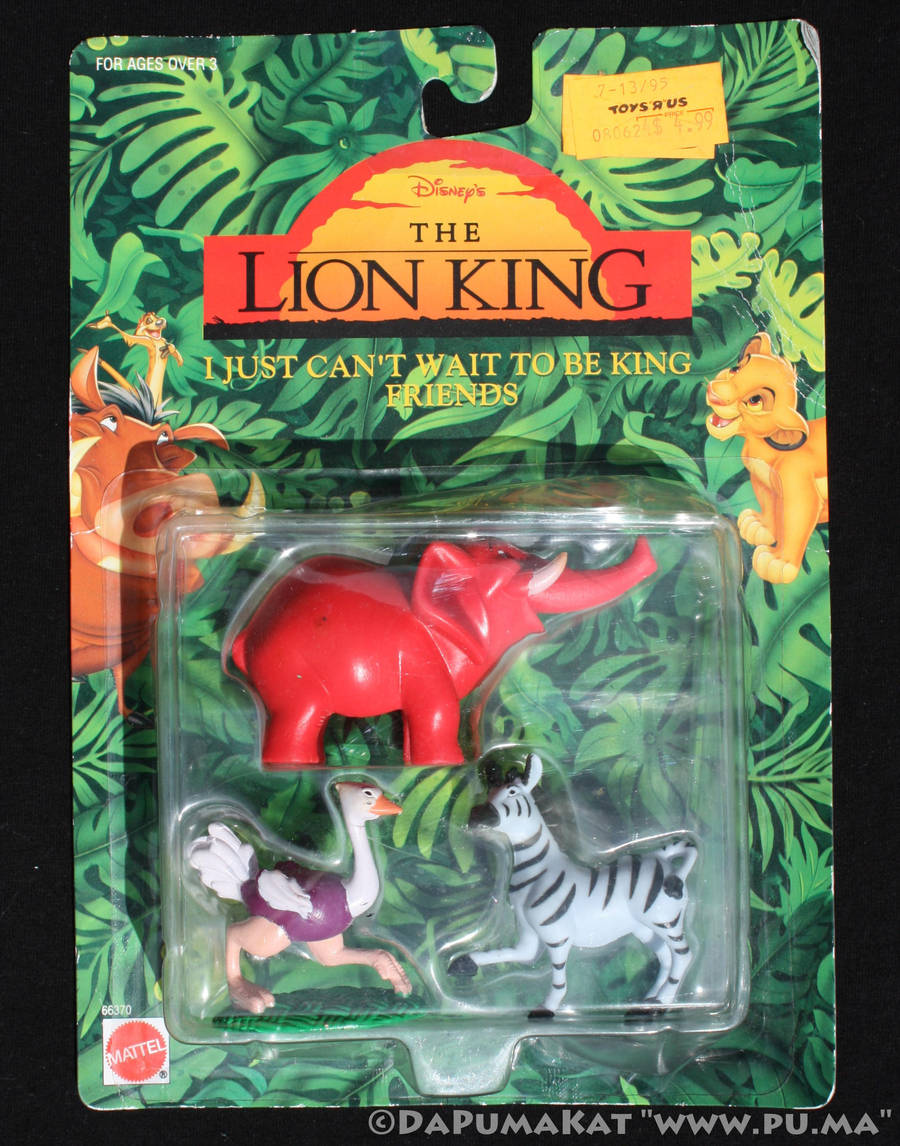 Lion King - I just can't wait to be king figures by dapumakat