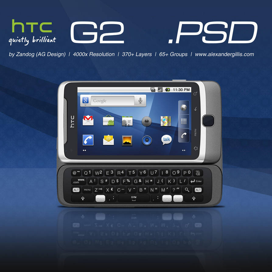 HTC G2 .PSD by zandog