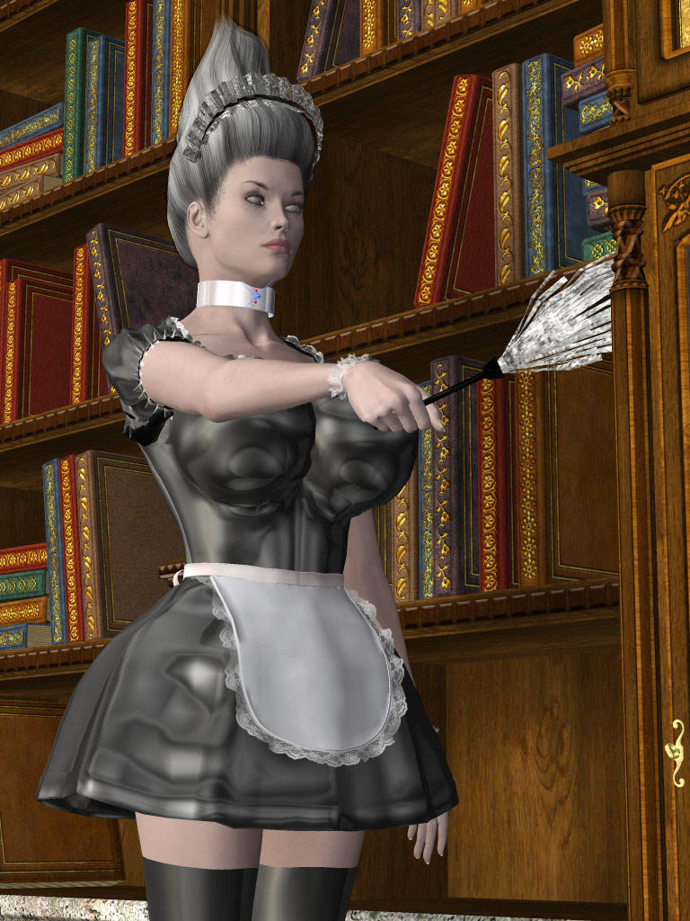 Sexy maid-slave by Doctor-Robo