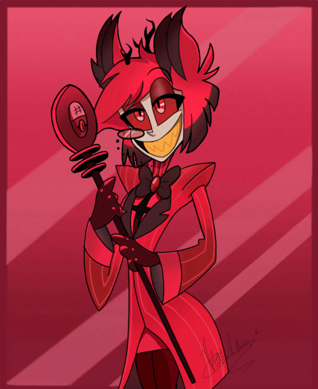 Hazbin Hotel Fanart-Alastor(read desc.) by CrystiliaLance ...