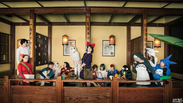 Where The Imagination of Ghibli Gathers by vickybunnyangel