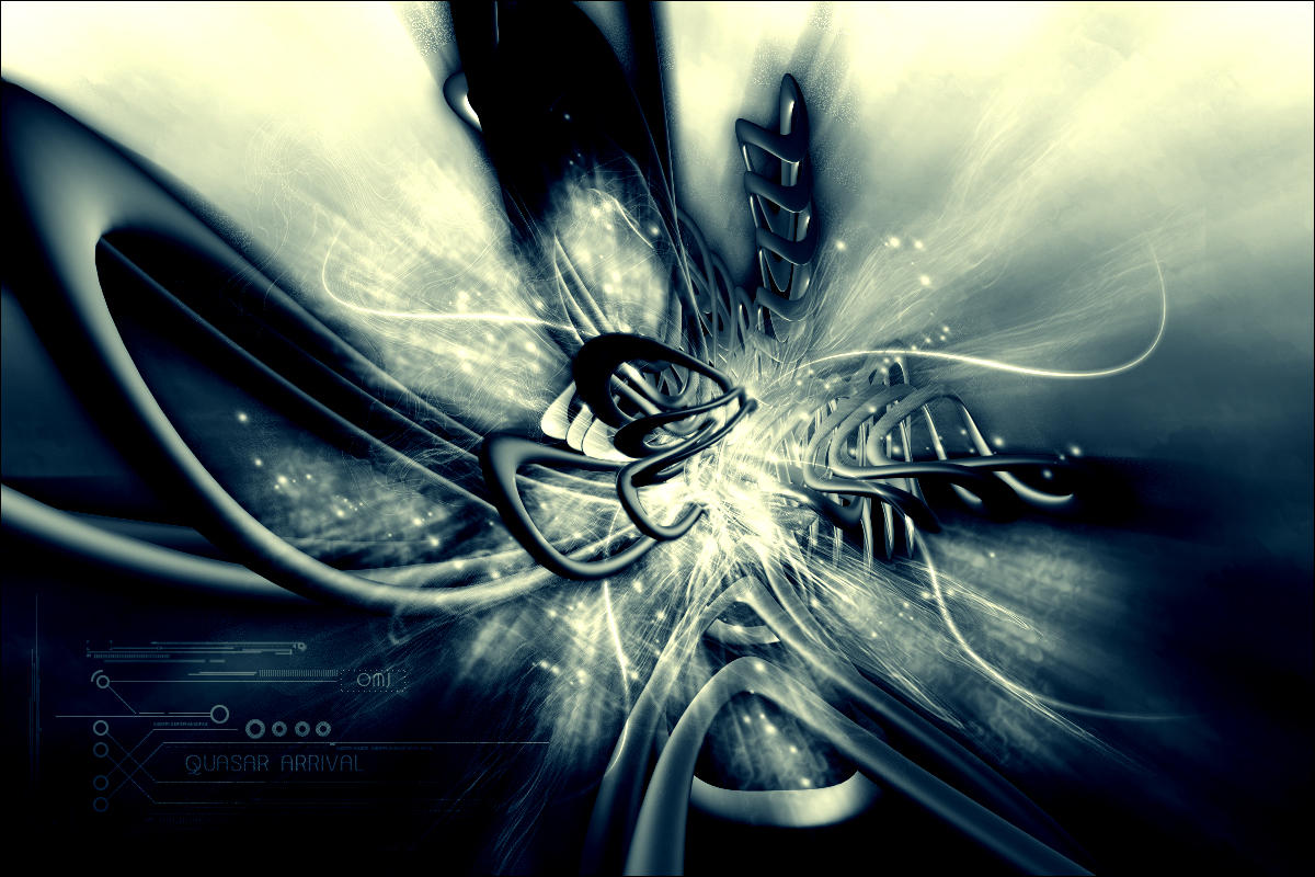Quasar Arrival by OldManJames