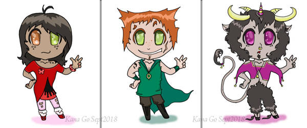 Chibis by KanaGo Chibis by KanaGo