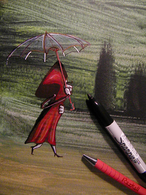 afternoon sketch - work in progress - by Razkall