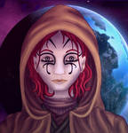 Closing her eyes to see... by Theta-Xi