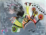 Outsider Art: Chomp by bugatha1