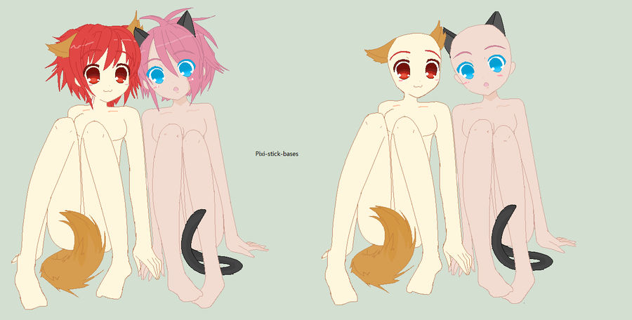 Animal Friends Base By Pixi Stick Bases On Deviantart