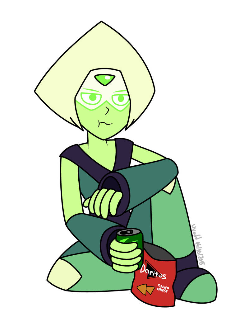 I like Peridot, so I jumped the bandwagon with the simplest piece of her I could pull out at the moment. Something happened to my artistic self-esteem yesterday after that Muffet piece and I lost s...