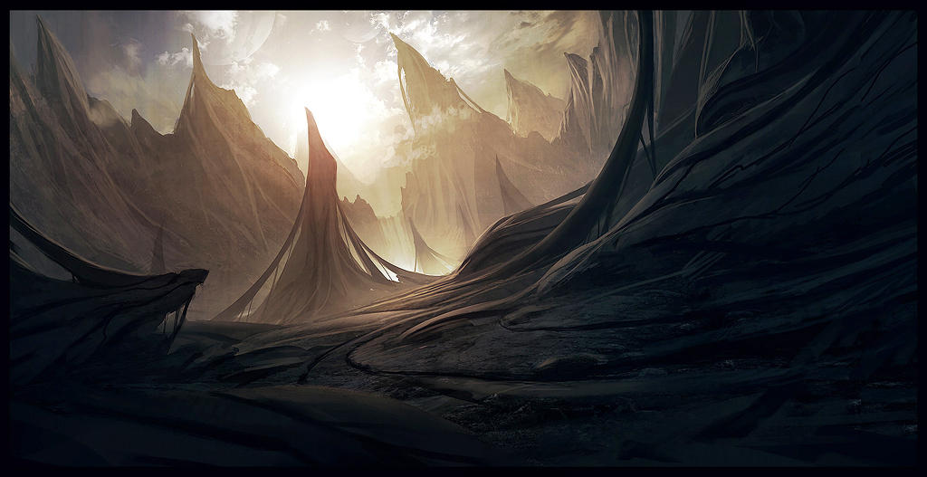 Organic mountains by AndreeWallin