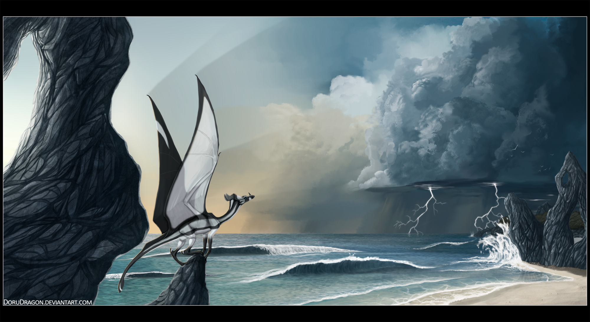 .:The incomming storm:. by DoruDrutt