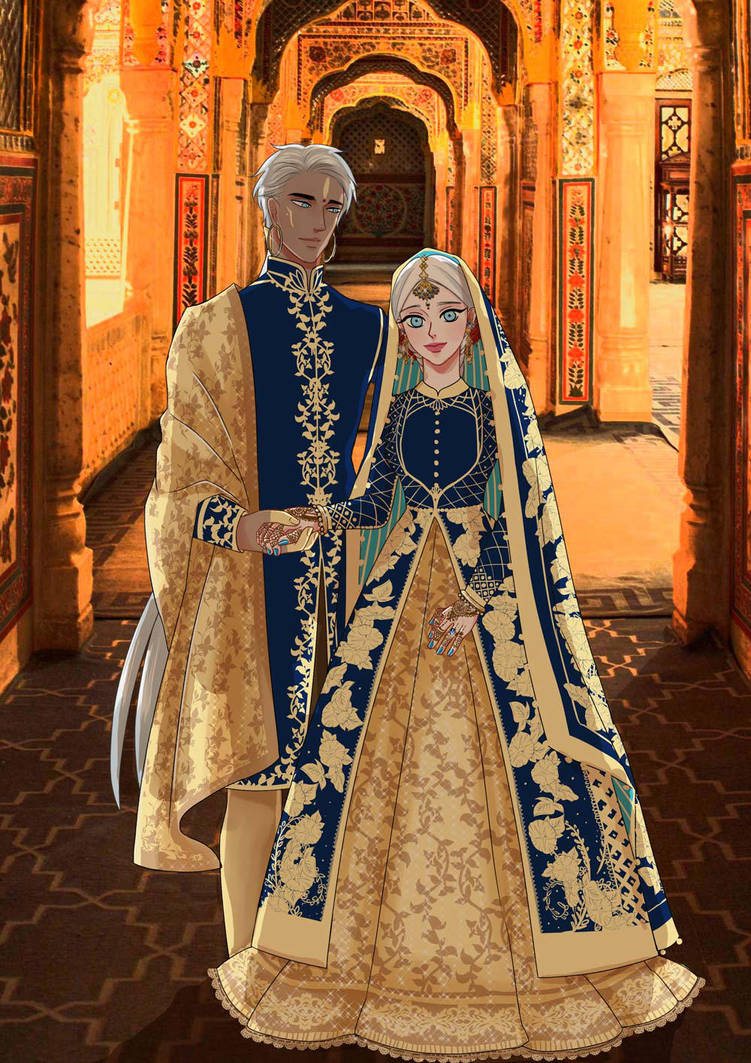 my OC wedding by Malikui on DeviantArt