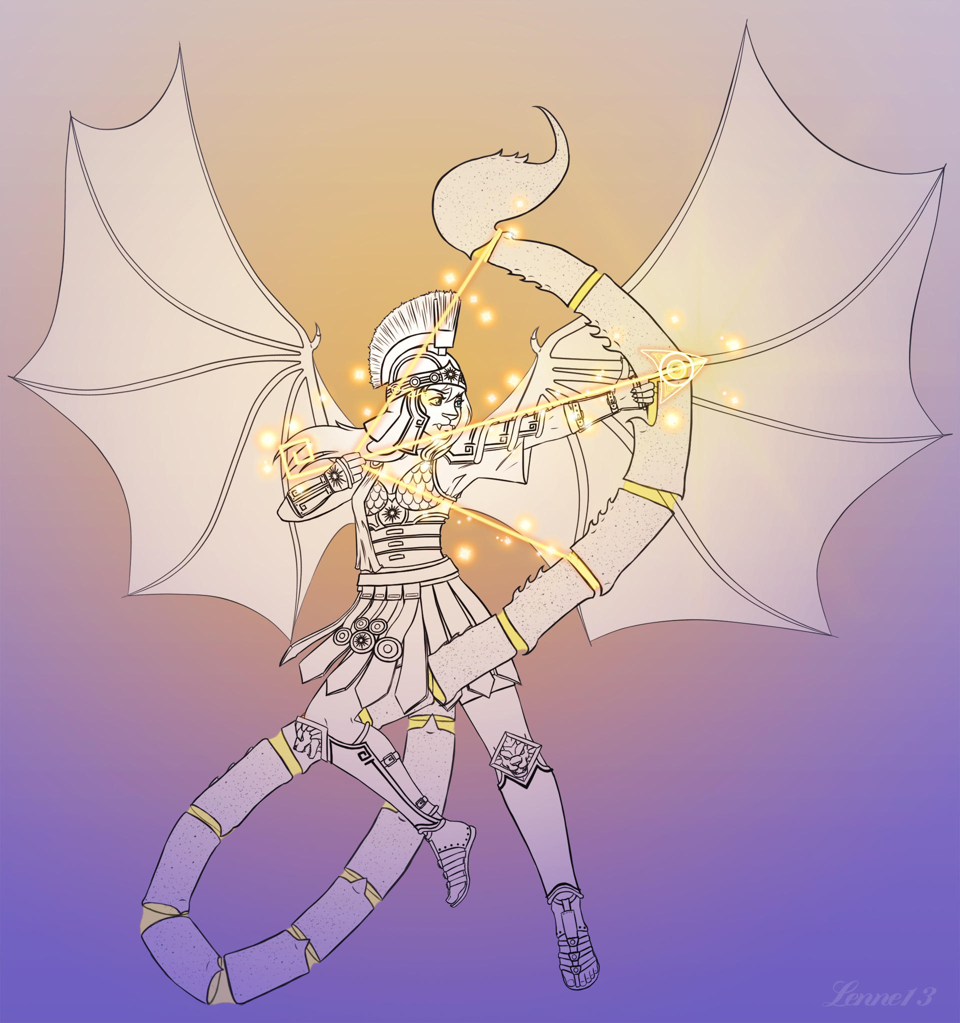 Arrow of light by 13-Lenne-13