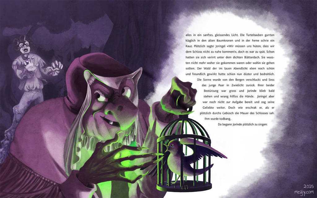Joringe and Jorinde Page 3 by Meajy