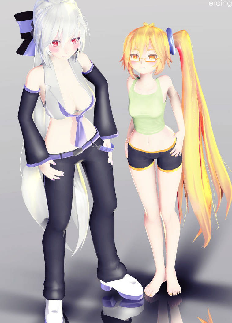 Bird S Eye View Girls Pose Dl By Eraing On Deviantart