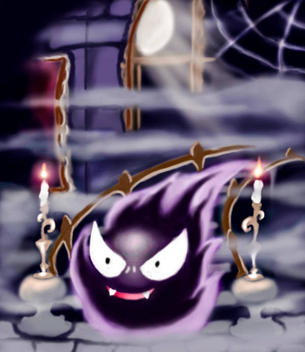 gastly pokemon in a