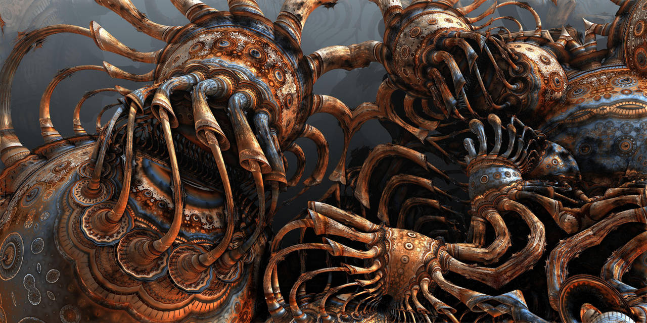 Octopi Garden by HalTenny