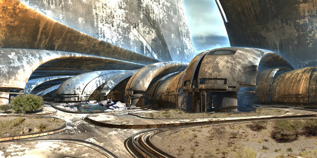 Desert Colony by HalTenny