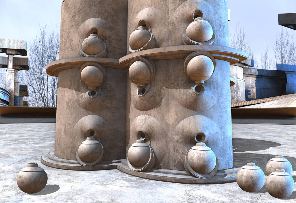Community Water Tower by HalTenny