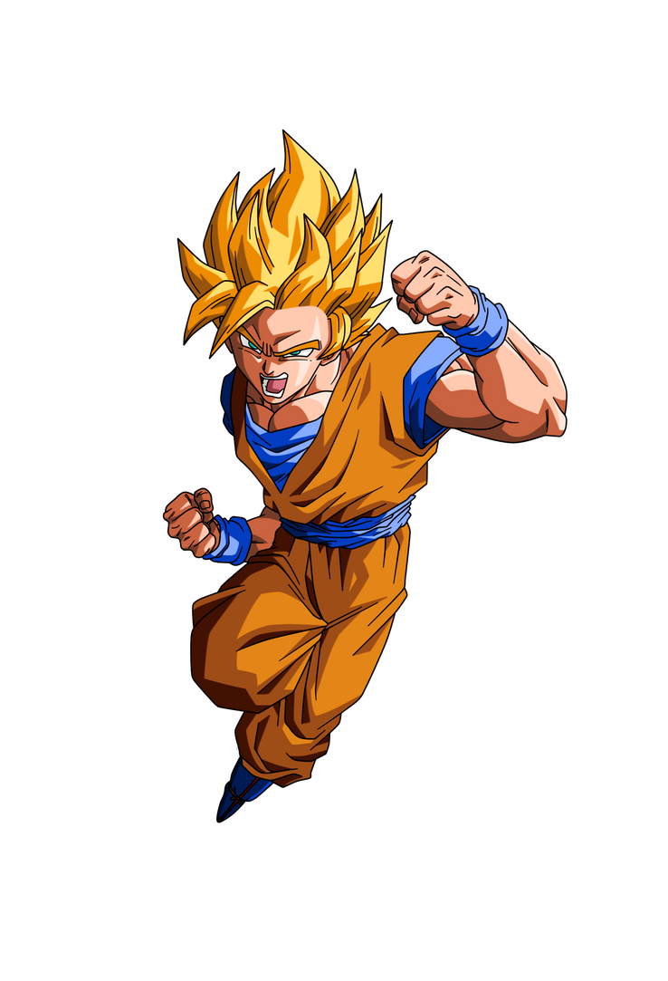 Goku Ssj 2 RENDER by ProjectsAlex on DeviantArt