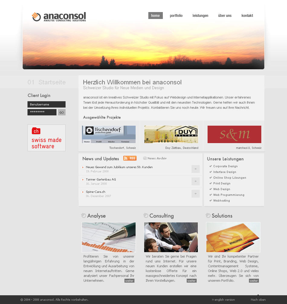 anaconsol.com 2008 by dotsilver