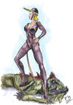 Leopard woman from Venus by tomimt