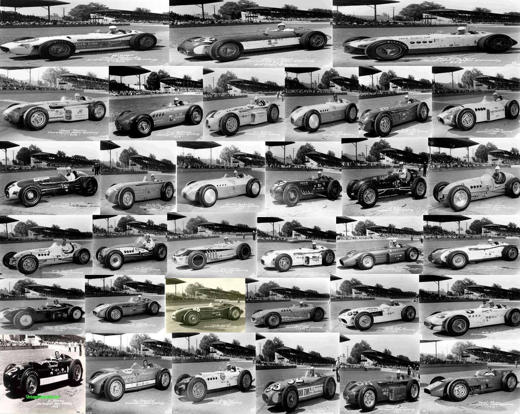 The 1956 Indy 500 Field by GoodCaptainClack