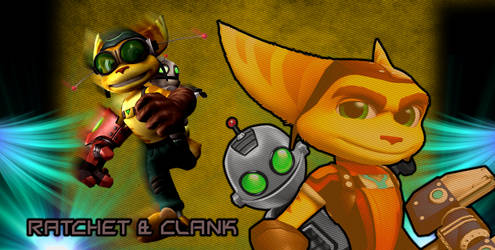 Rathcet And Clank Desktop Wallpaper By Mattplaysvg On Deviantart