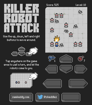 Killer Robot Attack by skeddles
