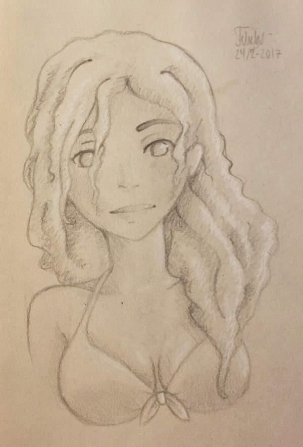 Moana inspired skecth by Dea-scarlet