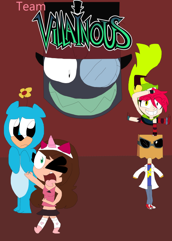 Team Villainous page 1 by jenniferthehuman on DeviantArt