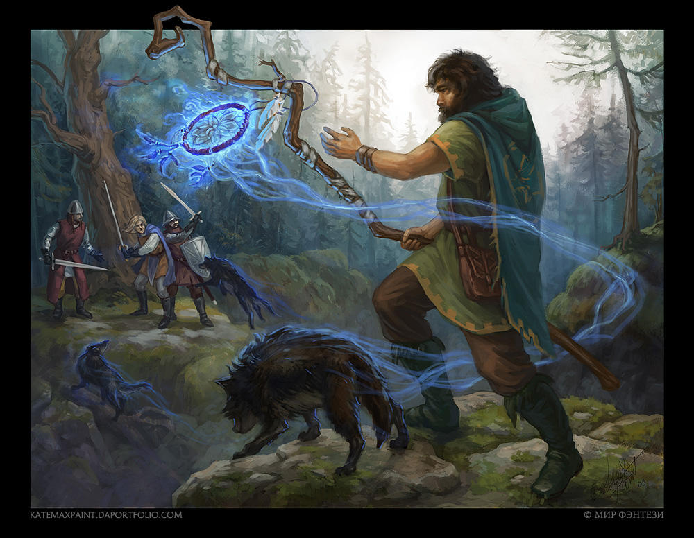 Wolves Summoner by KateMaxpaint