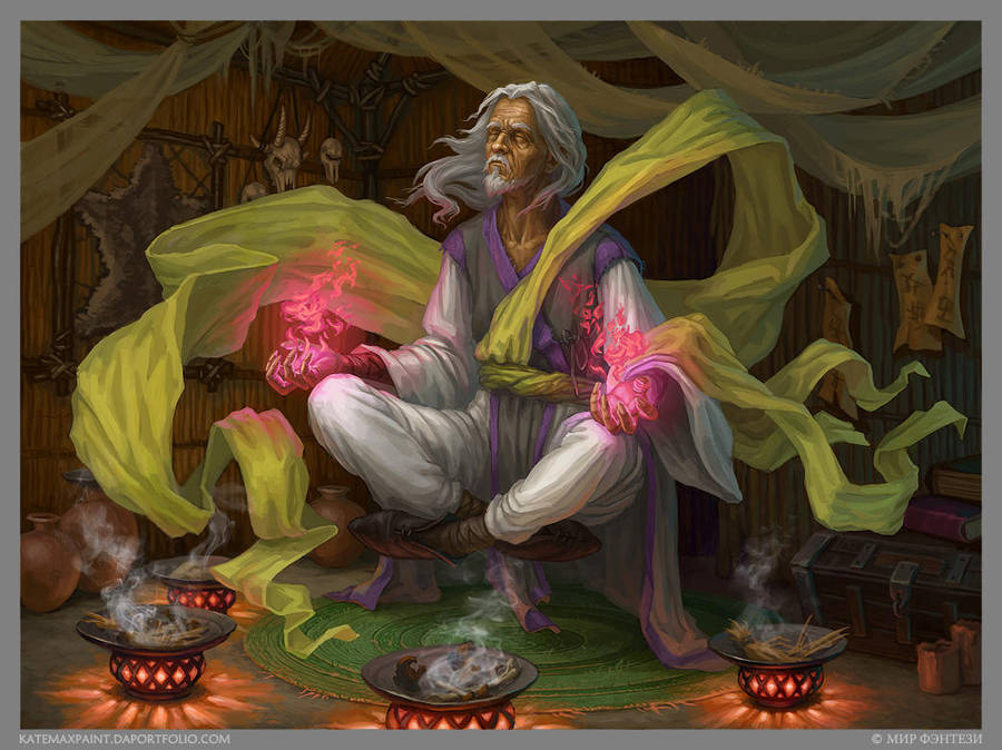 Mage-dreamer by KateMaxpaint