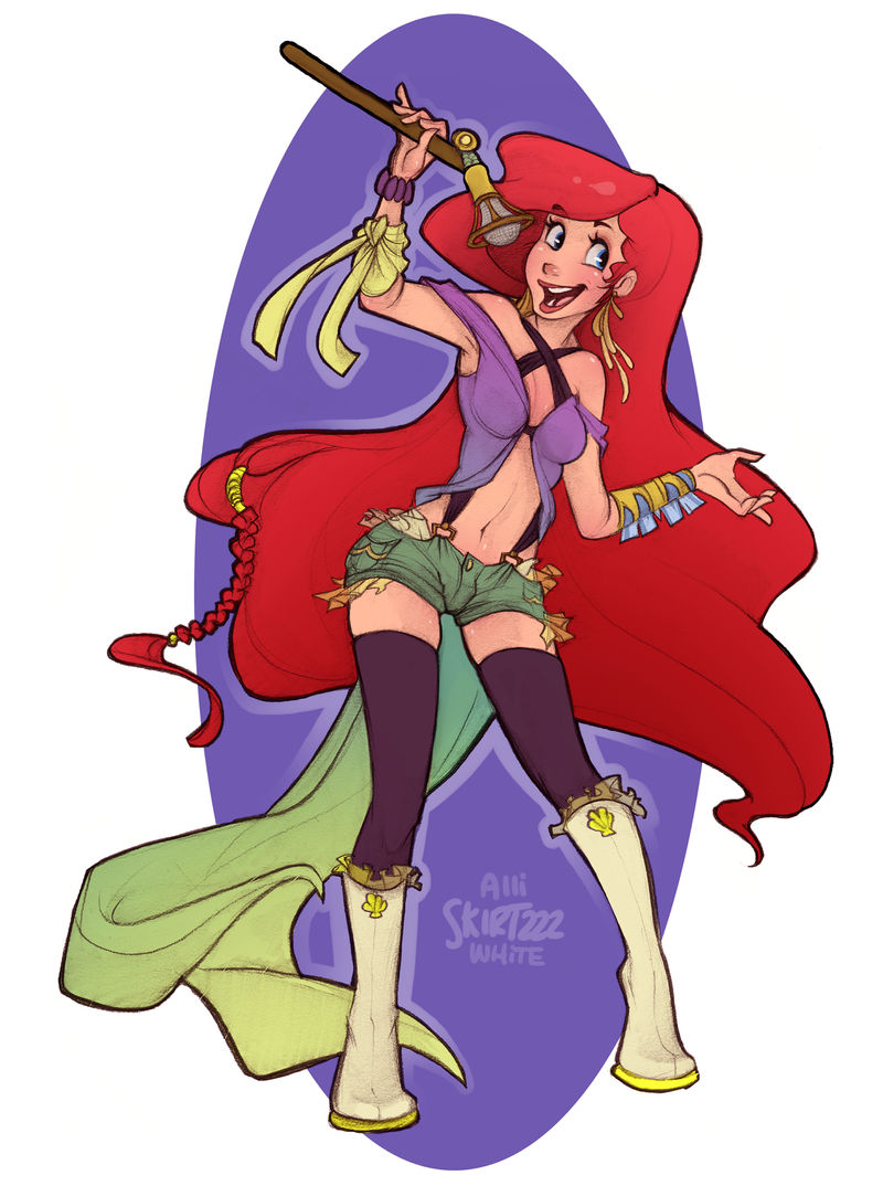 Songstress Ariel Redux by Skirtzzz