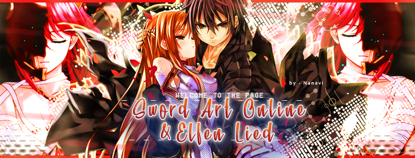 Sword Art Online And Elfen Lied Cover By Nanavichan On Deviantart