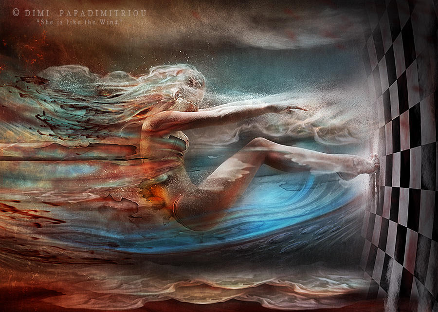 She Is Like The Wind by mimikascraftroom She Is Like The Wind by mimikascraftroom