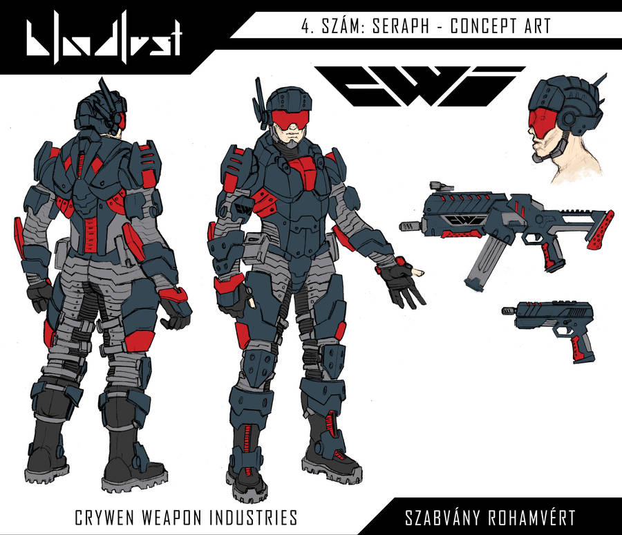 C.W.I. Szabvany rohamvert / Light infantry by BloodlustComics