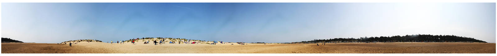 360 Degree Beach Panorama by TakeMeToAnotherPlace