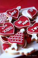 Valentines Cookies by Verusca