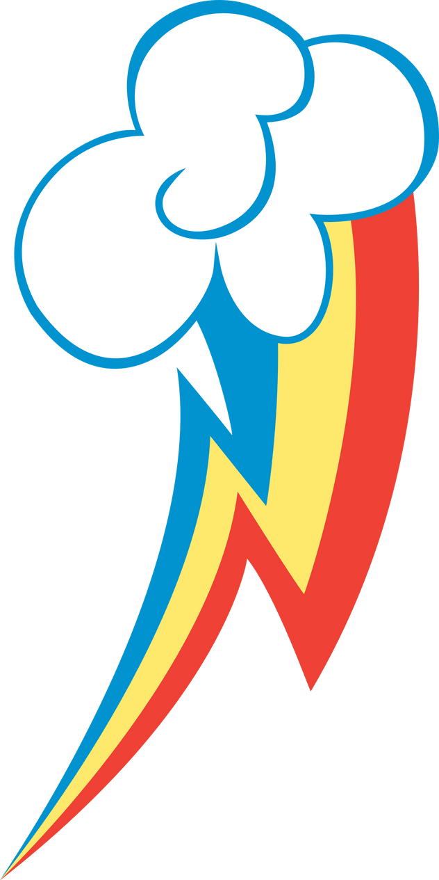 Rainbow Dash Cutie Mark by BlackGryph0n on DeviantArt