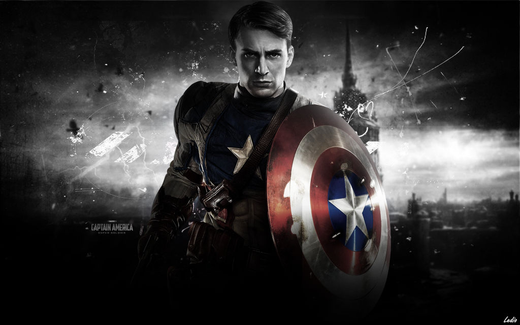 Captain America Marvel Wallpaper 2016 Lediogfx By Ledioc10 On