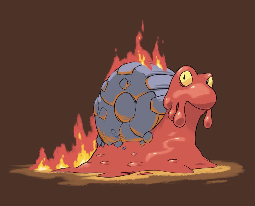 Magcargo by Scribblehatch