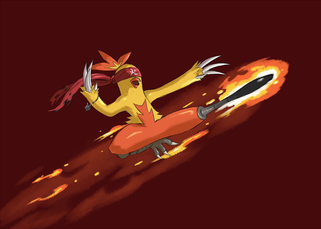Combusken by Scribblehatch